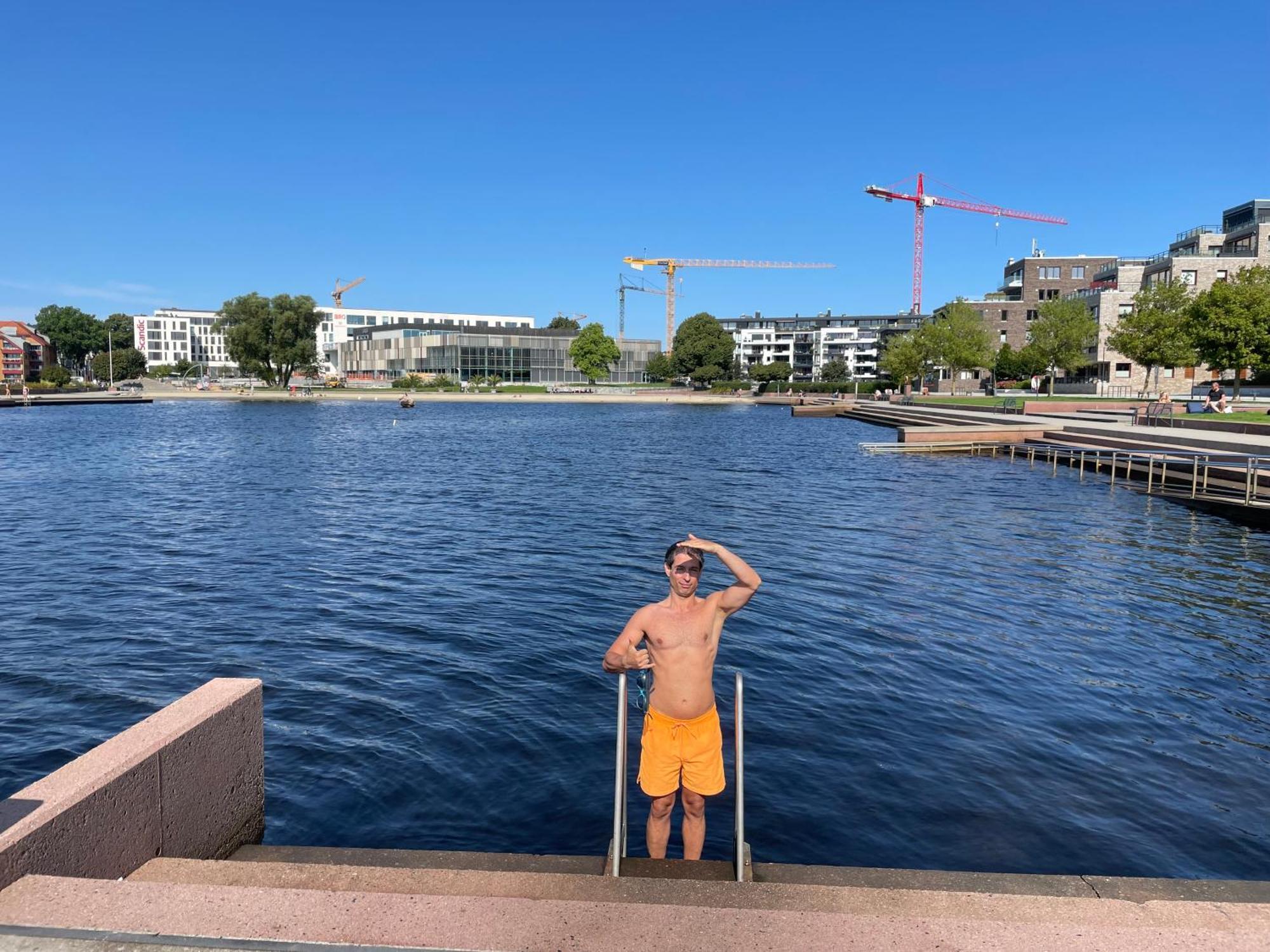 Апартаменты Kristiansand, Bystranda 59M2, 2 Soverom, 6 Senger Экстерьер фото