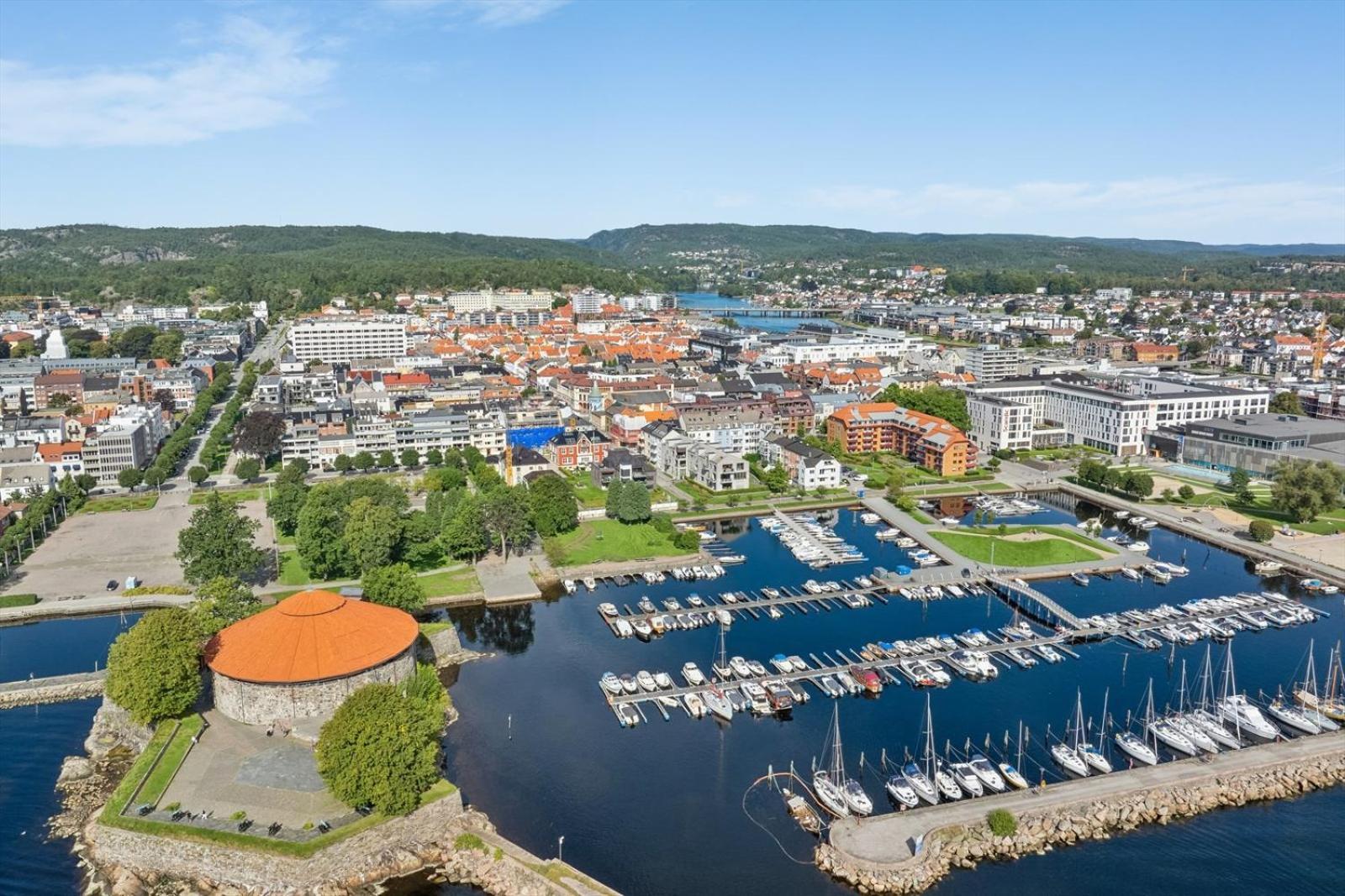 Апартаменты Kristiansand, Bystranda 59M2, 2 Soverom, 6 Senger Экстерьер фото